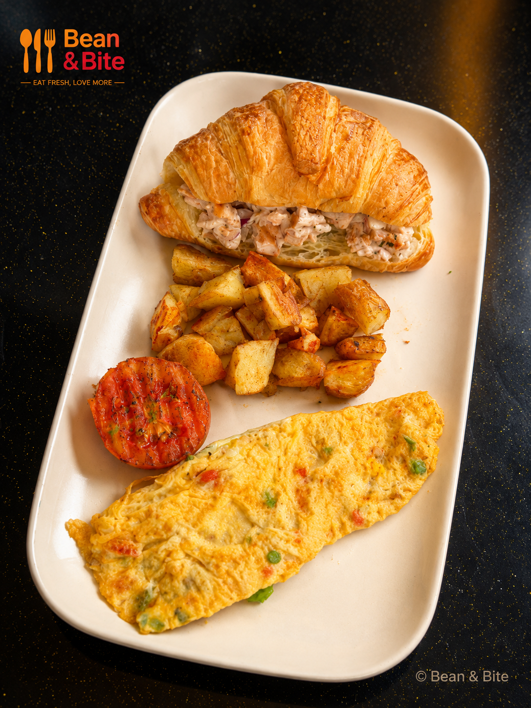 Chicken mayo croissant