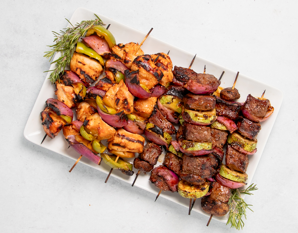 Chicken / beef skewers