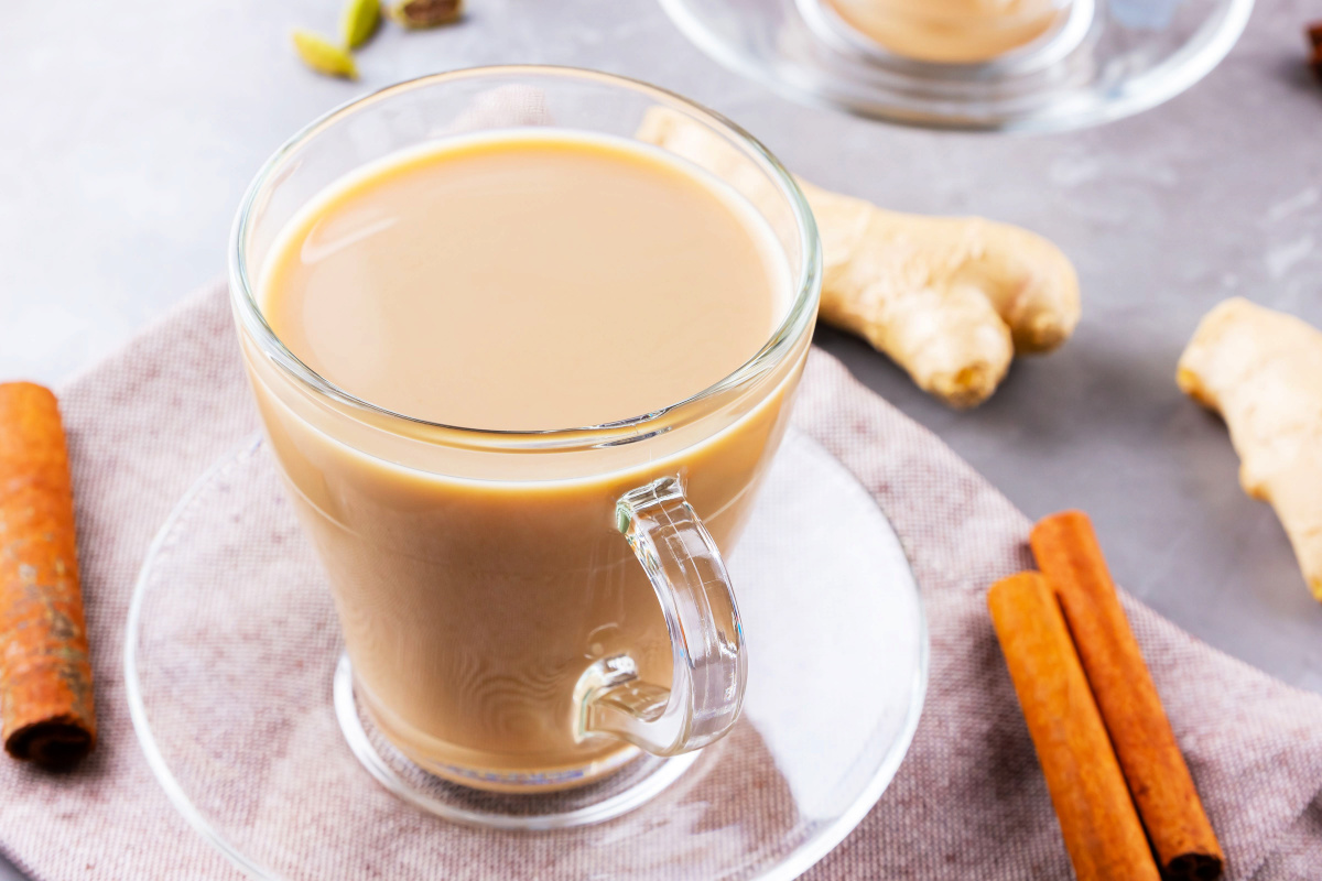 Ginger Tea -white