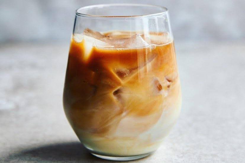Iced white coffee